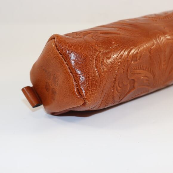 Patricia Nash Tooled Leather Wristlet Pouch - Picture 4 of 6